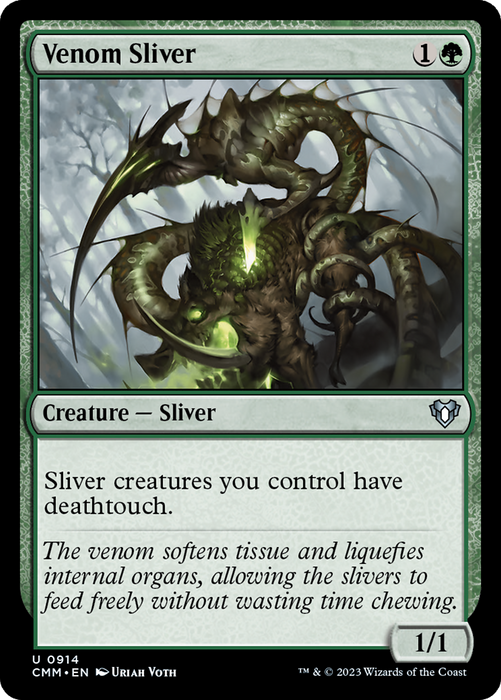 Venom Sliver (CMM-914) - Commander Masters - for just $1.40! 