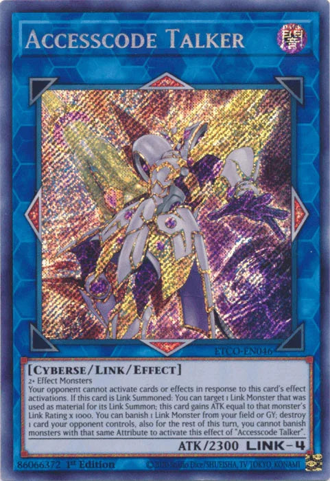 Accesscode Talker [ETCO-EN046] Secret Rare - for just $1.35! 