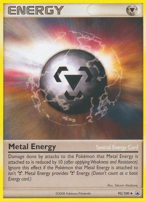 Metal Energy (95/100) [Diamond & Pearl: Majestic Dawn] - for just $0.15! 