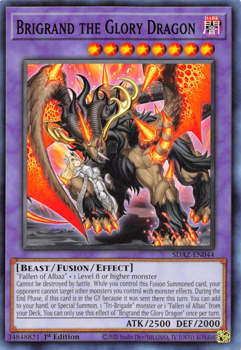 Brigrand the Glory Dragon [SDAZ-EN044] Common - for just $0.10! 