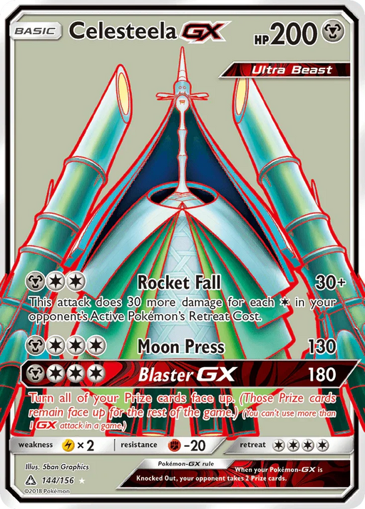Celesteela GX (144/156) [Sun & Moon: Ultra Prism] - for just $4! 