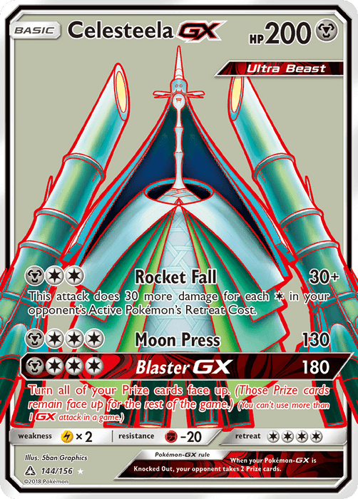 Celesteela GX (144/156) [Sun & Moon: Ultra Prism] - for just $4.10! 