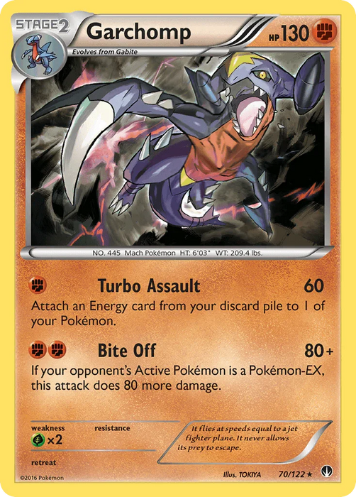Garchomp (70/122) [XY: BREAKpoint] - for just $0.95! 