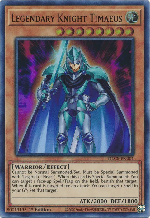 Legendary Knight Timaeus [DLCS-EN001] Ultra Rare - for just $0.30! 