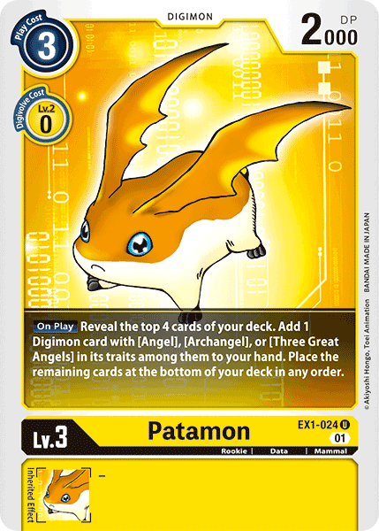 Patamon [EX1-024] [Classic Collection] - Just $0.09! Shop now at Retro Gaming of Denver