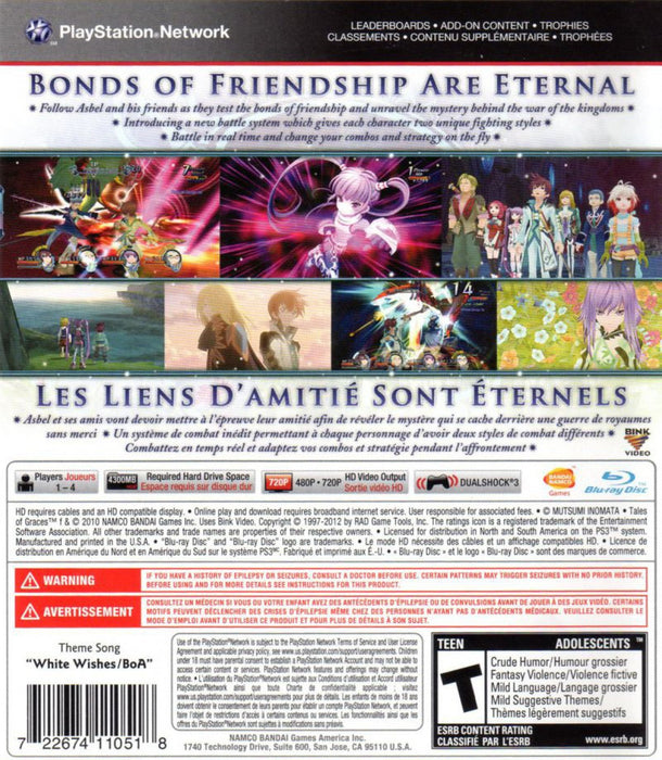 Tales of Graces F – PlayStation 3 (PS3) - for just $13.99! 