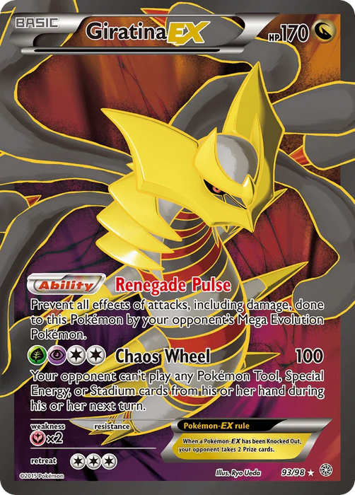 Giratina EX (93/98) [XY: Ancient Origins] - for just $47.35! 