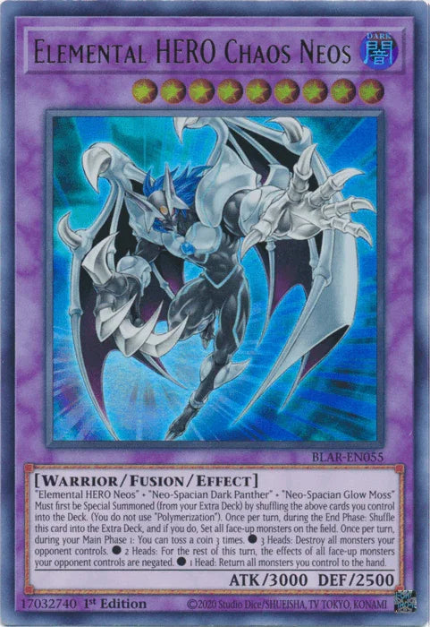 Elemental Hero Chaos Neos [BLAR-EN055] Ultra Rare - for just $0.15! 