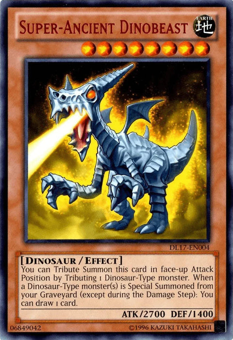 Super-Ancient Dinobeast (Red) [DL17-EN004] Rare - for just $0.20! 