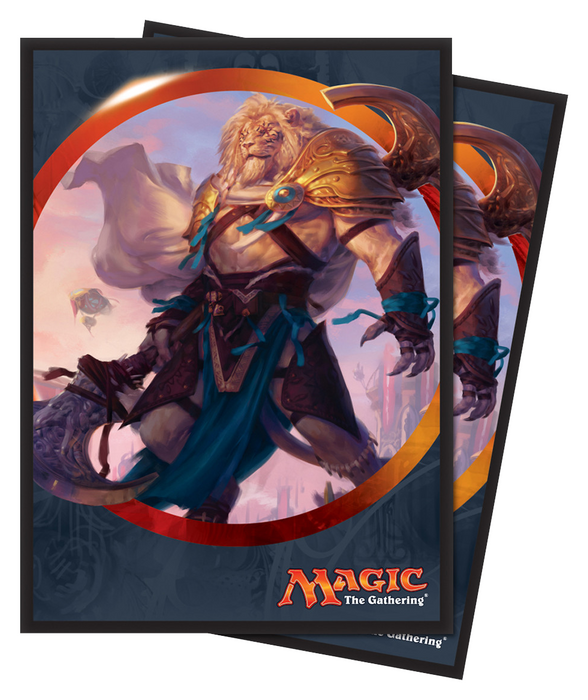 Ultra PRO: Standard 80ct Sleeves - Aether Revolt (Ajani Unyielding) - Just $0! Shop now at Retro Gaming of Denver