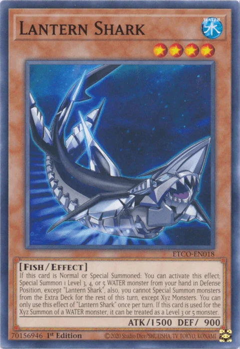 Lantern Shark [ETCO-EN018] Common - for just $0.10! 