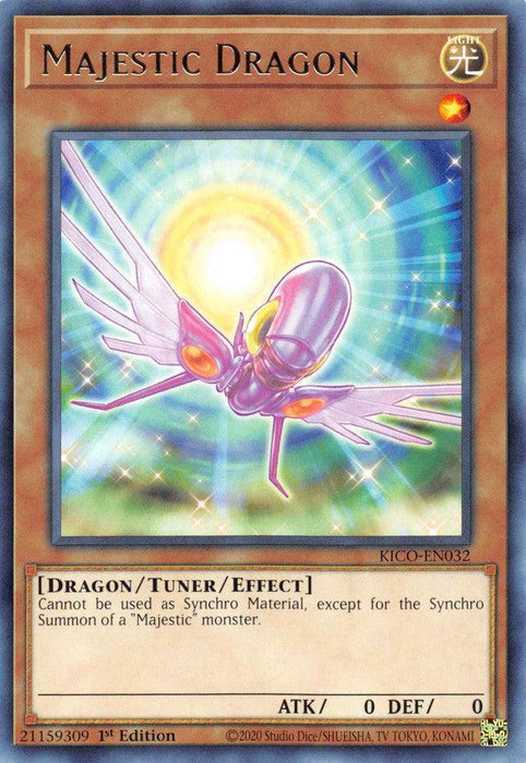 Majestic Dragon [KICO-EN032] Rare - for just $0.10! 