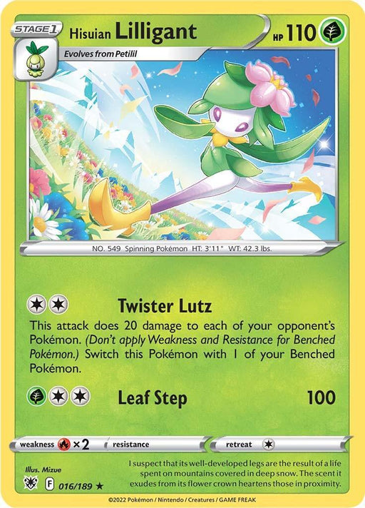 Hisuian Lilligant (016/189) [Sword & Shield: Astral Radiance] - for just $0.10! 