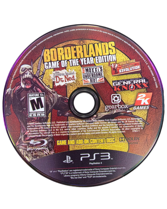 Borderlands [Game of the Year] – PlayStation 3 (PS3) - for just $7.99! 