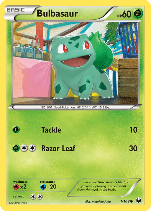 Bulbasaur (1/108) [Black & White: Dark Explorers] - for just $3.65! 