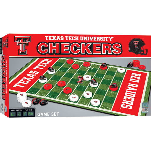 Texas Tech Red Raiders Checkers Board Game - Just $19.99! Shop now at Retro Gaming of Denver