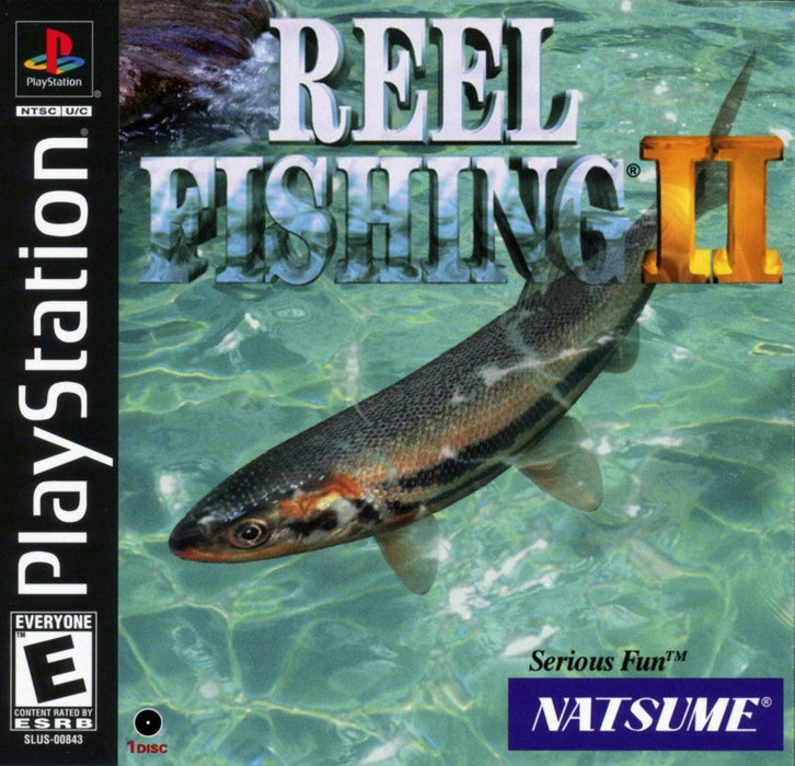Reel Fishing II – PlayStation 1 (PS1) - for just $15.99! 