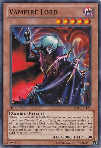 Vampire Lord [BP01-EN127] Common - for just $0.10! 