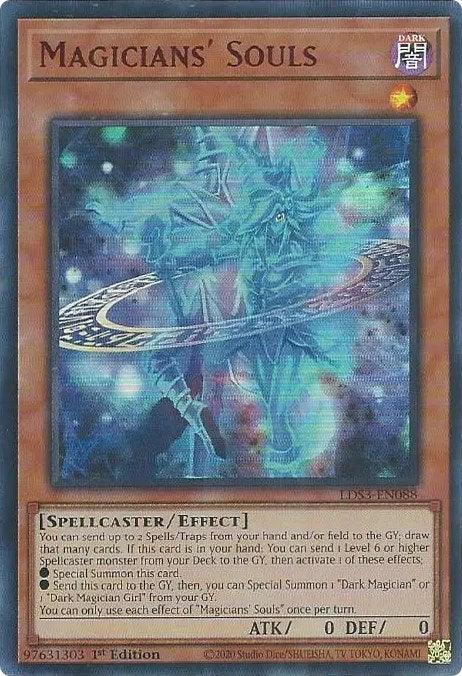 Magicians' Souls (Red) [LDS3-EN088] Ultra Rare - for just $1.05! 