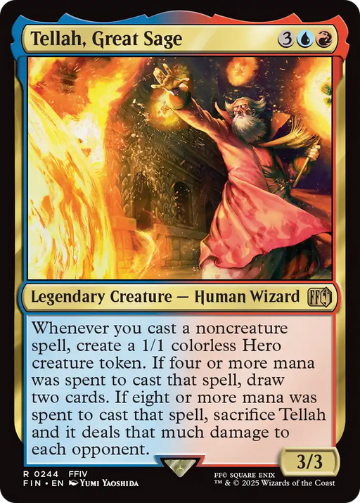 Tellah, Great Sage (FIN-244) - FINAL FANTASY Foil - for just $0.10! 