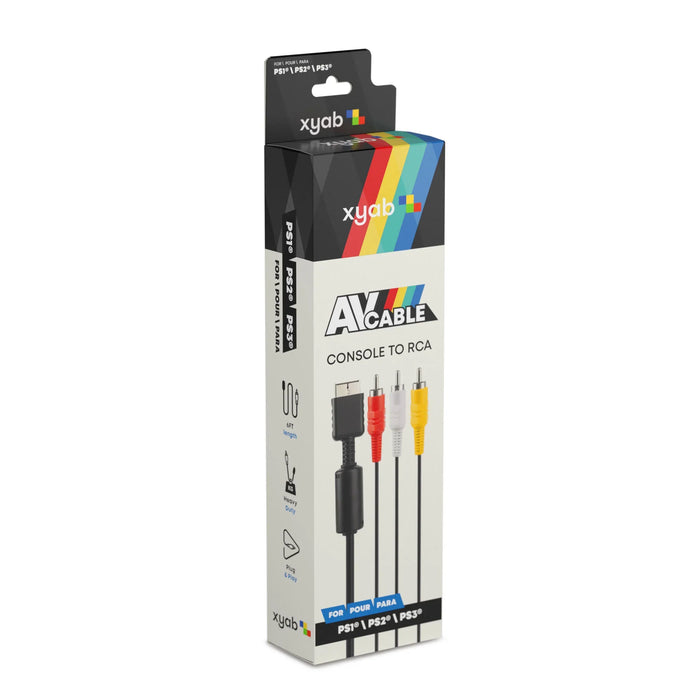 PS2 AV Composite Cable – PlayStation 2 Accessory (PS2) - for just $9.99! 