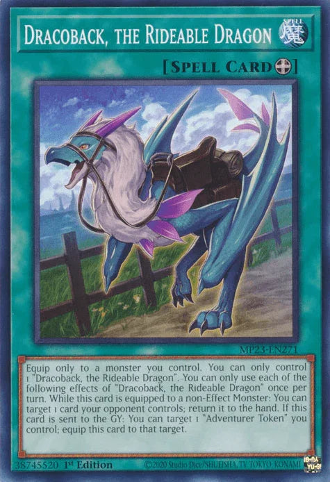 Dracoback, the Rideable Dragon [MP23-EN271] Common - for just $0.10! 