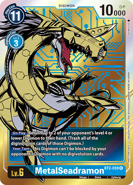 MetalSeadramon [BT2-030] (Dash Pack) [Release Special Booster Ver.1.0 Promos] - Just $0.09! Shop now at Retro Gaming of Denver