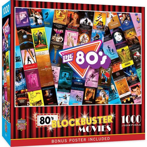 80's Blockbusters 1000 Piece Jigsaw Puzzle - for just $16.99! 
