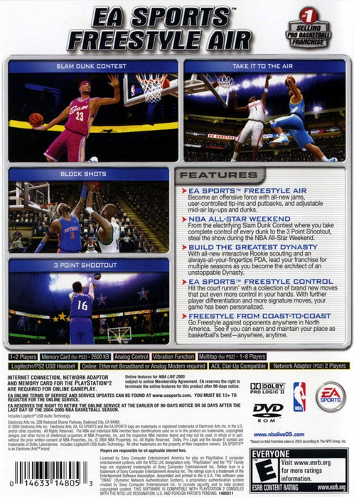 NBA Live 2005 – PlayStation 2 (PS2) - for just $0! 