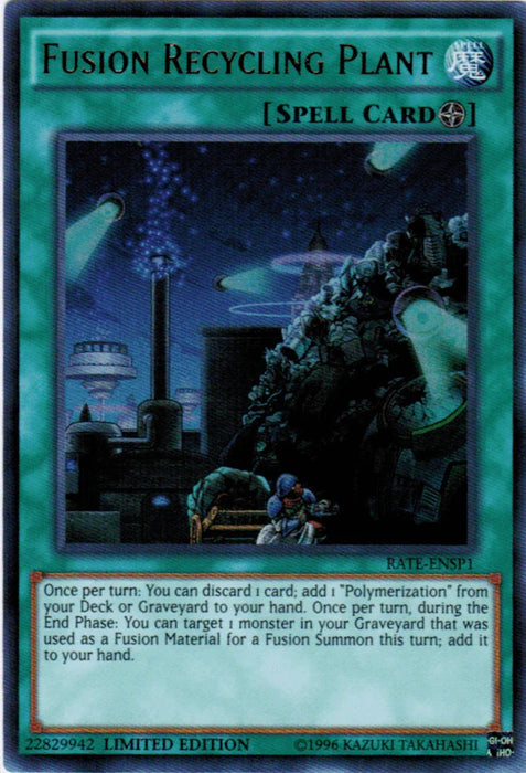 Fusion Recycling Plant (RATE-ENSP1) [RATE-ENSP1] Ultra Rare - for just $0.25! 