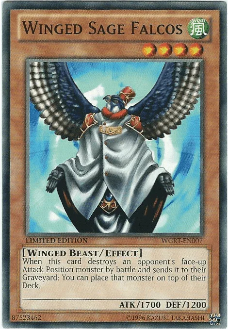 Winged Sage Falcos [WGRT-EN007] Common - for just $0.10! 