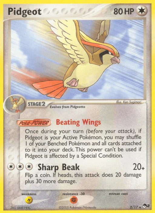 Pidgeot (2/17) [POP Series 2] - for just $2.40! 