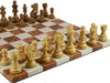 Chess Set - 3" Kikkerwood French Men on Caramel/Cream board - for just $108! 