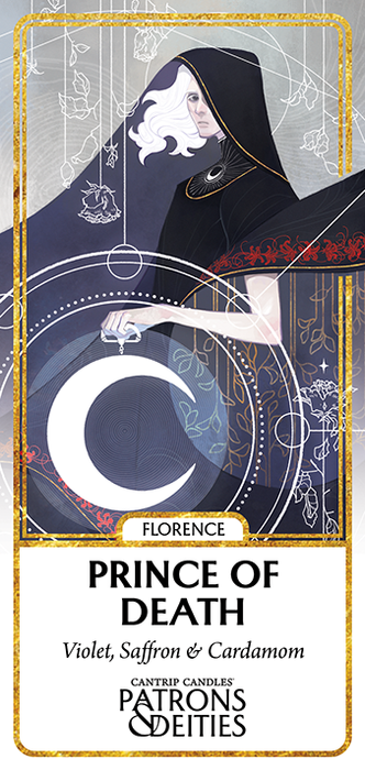 Cantrip Candles - Florence, Prince of Death 16 oz. - for just $41.99! 