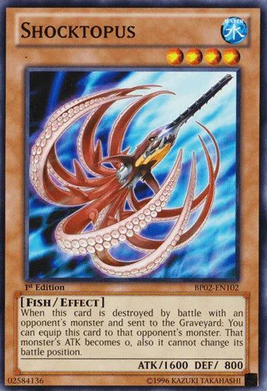 Shocktopus [BP02-EN102] Mosaic Rare - for just $0.10! 