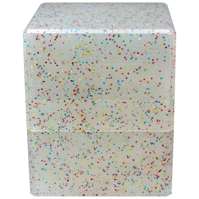Ultra PRO: Satin Cube - Glitter Clear - for just $0! 