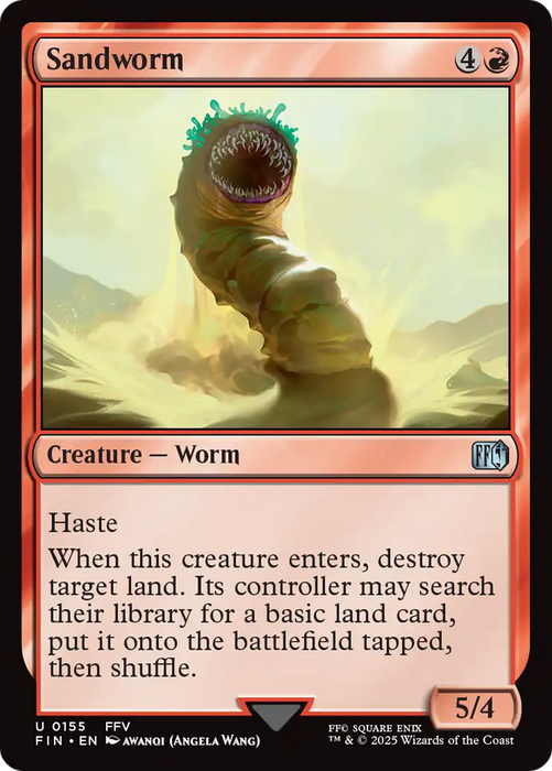 Sandworm (FIN-155) - FINAL FANTASY Foil - for just $0.03! 