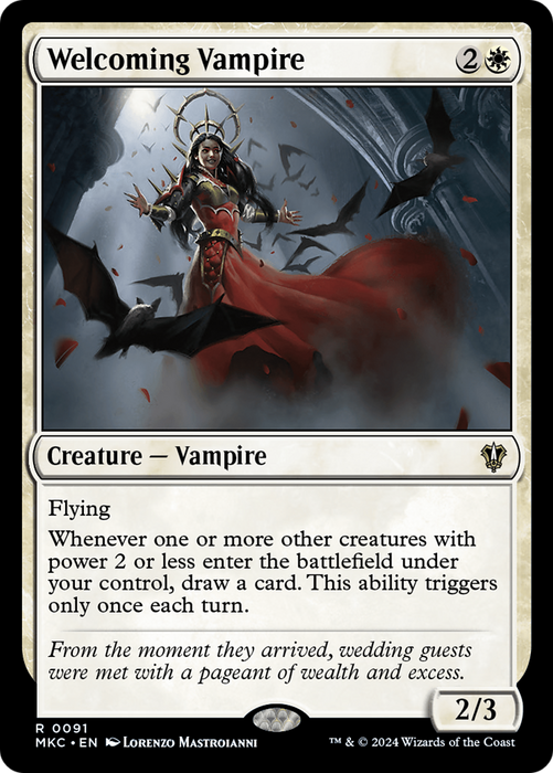 Welcoming Vampire (MKC-091) - Murders at Karlov Manor Commander - for just $1.11! 