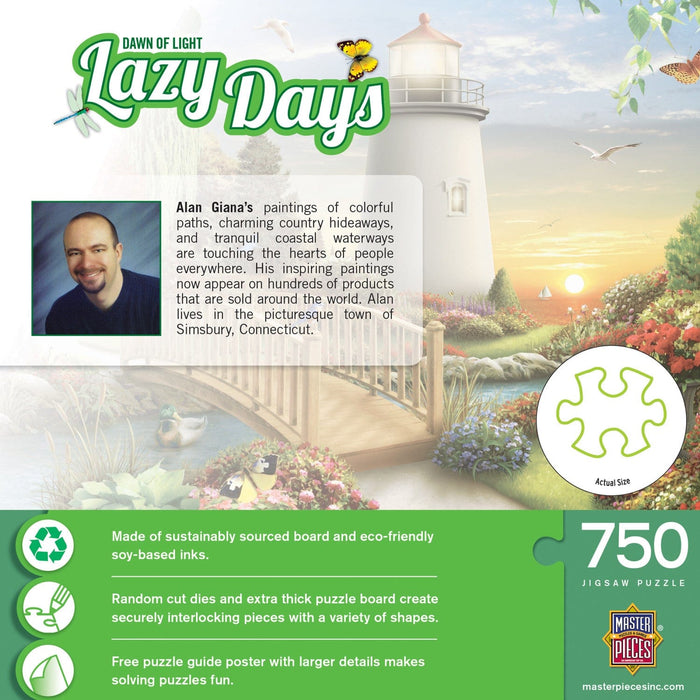 Lazy Days - Dawn of Light 750 Piece Jigsaw Puzzle - for just $14.99! 