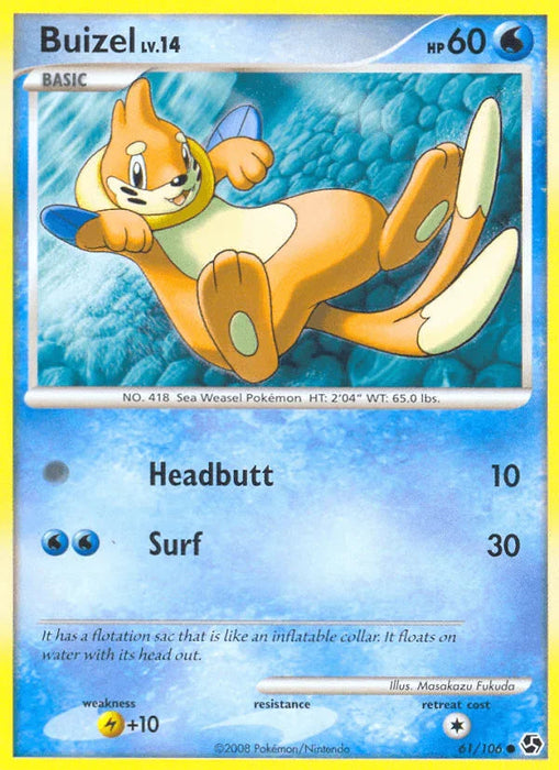 Buizel (61/106) [Diamond & Pearl: Great Encounters] - for just $0.15! 