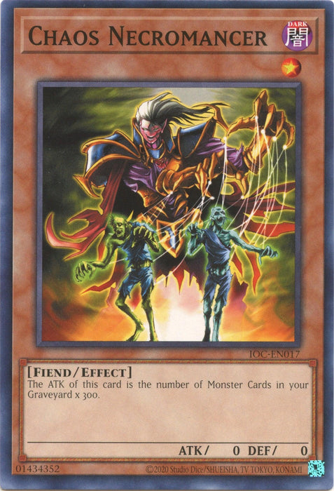 Chaos Necromancer (25th Anniversary) [IOC-EN017] Common - for just $0.10! 