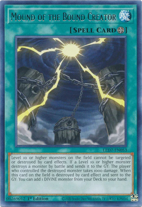 Mound of the Bound Creator [LED7-EN053] Rare - for just $0.15! 