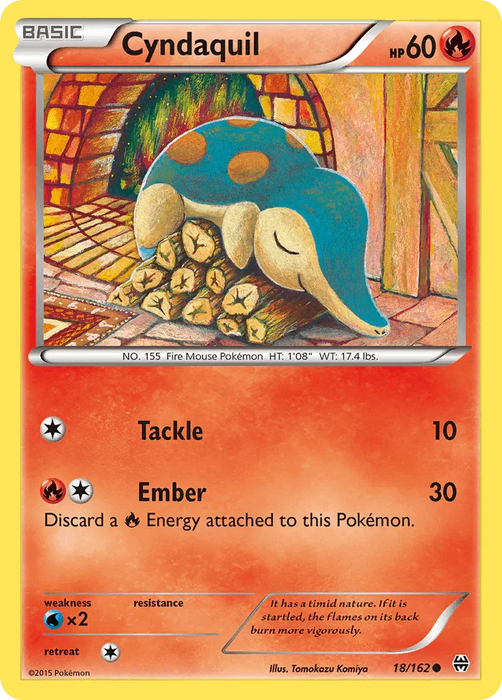Cyndaquil (18/162) [XY: BREAKthrough] - for just $0.35! 