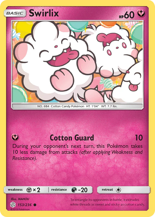 Swirlix (153/236) [Sun & Moon: Cosmic Eclipse] - for just $0.10! 