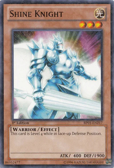 Shine Knight [BP01-EN217] Starfoil Rare - for just $0.10! 