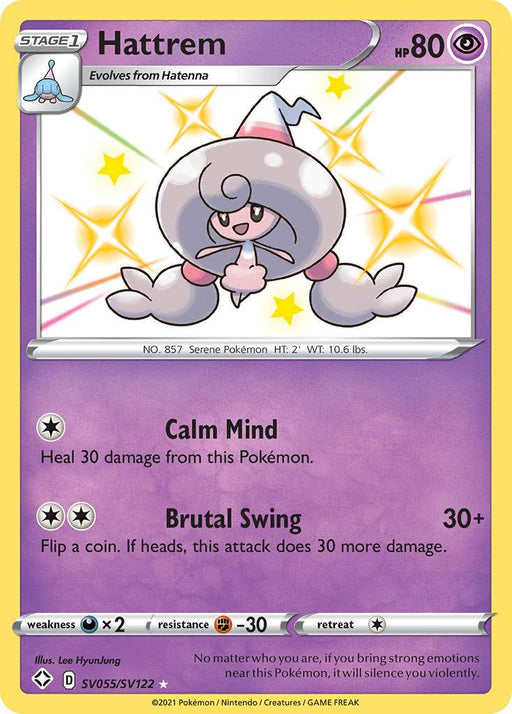 Hattrem (SV055/SV122) [Sword & Shield: Shining Fates] - for just $0.90! 