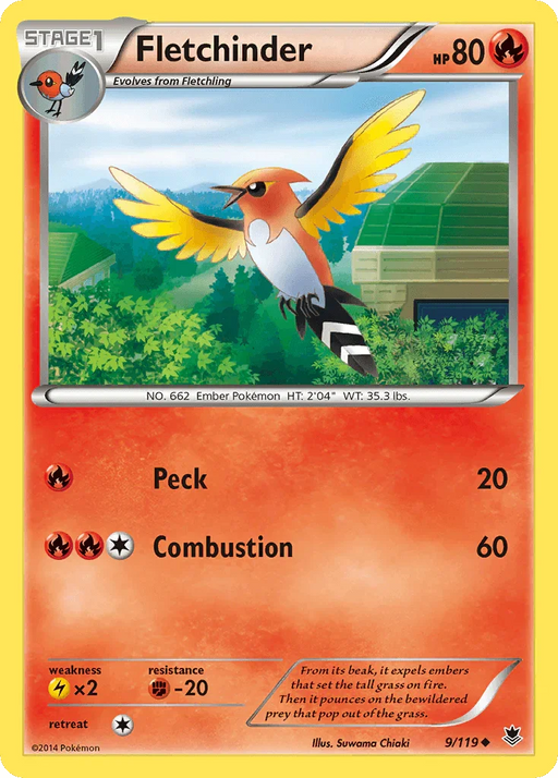 Fletchinder (9/119) [XY: Phantom Forces] - for just $0.10! 