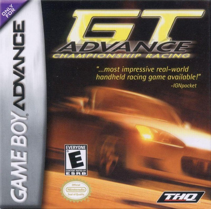 GT Advance: Championship Racing – Game Boy Advance (GBA) - for just $0! 