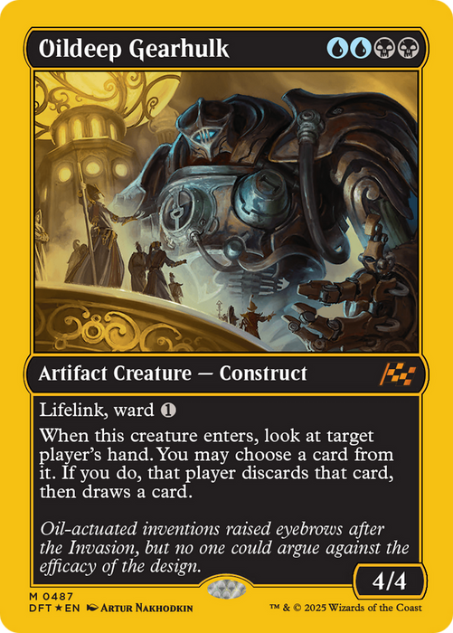 Oildeep Gearhulk (DFT-487) - Aetherdrift Foil - for just $1.01! 