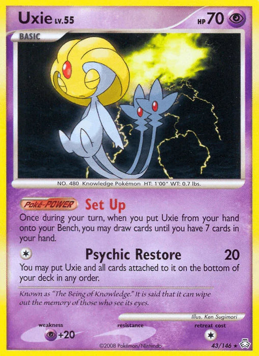 Uxie (43/146) [Diamond & Pearl: Legends Awakened] - for just $5.35! 